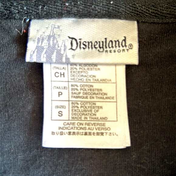 Disney Zip Up Hoodie purchased at Disneyland Resort in California. - Picture 3 of 3